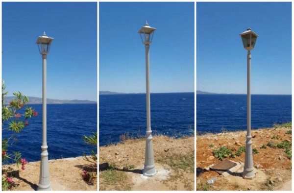 Ολοκληρώθηκε η αντικατάσταση των φαναριών στον δρόμο προς Μαντράκι