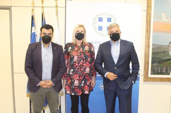 Με τον Περιφερειάρχη Αττικής Γιώργο Πατούλη συναντήθηκε ο Δήμαρχος Ύδρας Γιώργος Κουκουδάκης