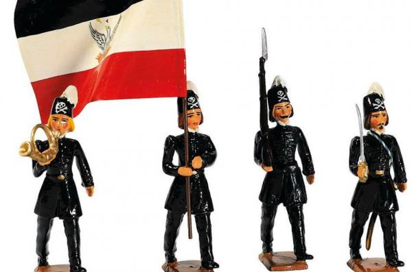 Μολυβένια επιχρωματισμένα ομοιώματα από την συλλογή του Εθνικού Ιστορικού Μουσείου