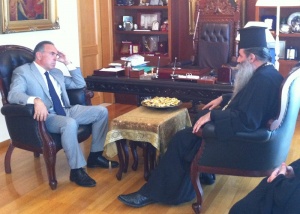 Συνάντηση Υπουργού Παιδείας με τον Σεβασμιώτατο Μητροπολίτη Πειραιώς