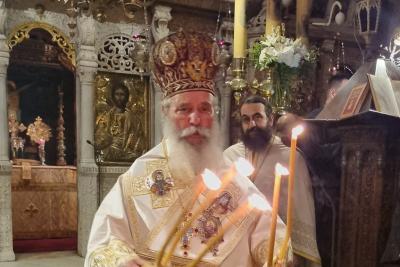 Την Κυριακή  27 Αυγούστου, γιορτή του Αγίου Φανουρίου, ο Μητροπολίτης Ύδρας κ. ΕΦΡΑΙΜ θα ιερουργήσει στον Καθεδρικό Ναό και θα προστεί στη Δοξολογία για τα ΚΟΥΝΤΟΥΡΙΩΤΕΙΑ