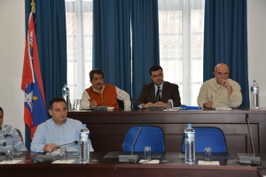 Ευρεία σύσκεψη του Δημάρχου Ύδρας με τον Αντιπεριφερειάρχη Νήσων