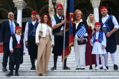 Ο Υδραϊκός Σύνδεσμος Πειραιώς γιόρτασε την Επέτειο της 25ης Μαρτίου στον Πειραιά