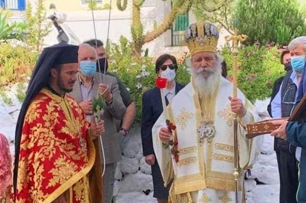 Ο Μητροπολίτης ΕΦΡΑΙΜ ιερούργησε στον Ναό της Υπαπαντής του Κυρίου Σπετσών - 200 χρόνια από την κτίση του Ναού