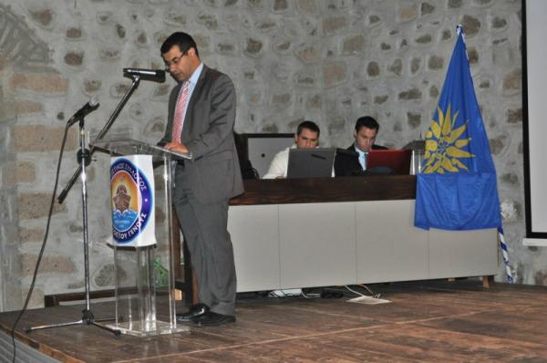 Στη Λέσβο σε τιμητικές εορταστικές εκδηλώσεις για τον Π. Κουντουριώτη συμμετείχε ο Γ. Κουκουδάκης