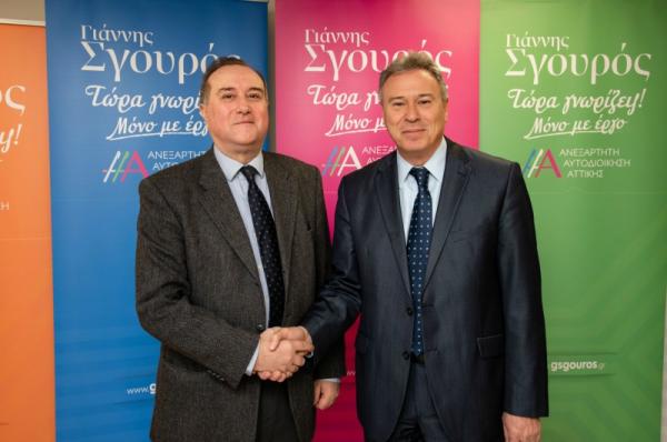 Ο Χρήστος Πάλλης υποψήφιος στην Π. Ε. Νήσων με τον συνδυασμό του Υποψ. Περιφ. Αττικής Γιάννη Σγουρού