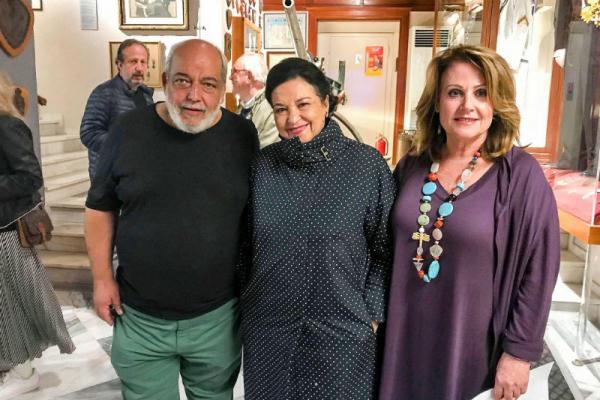 Κοσμοσυρροή στα εγκαίνια της έκθεσης του ΙΑΜΥ με έργα από τη συλλογή του Αλέξη Βερούκα