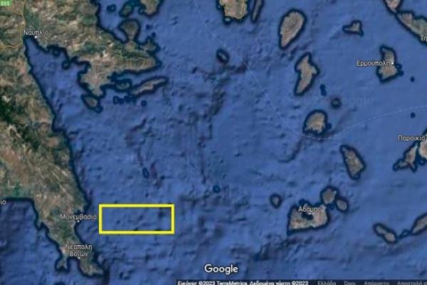 Λιμεναρχείο Ύδρας:  Ενεργοποίηση του Πεδίου Βολής Μυρτώου στις 18 Σεπτεμβρίου