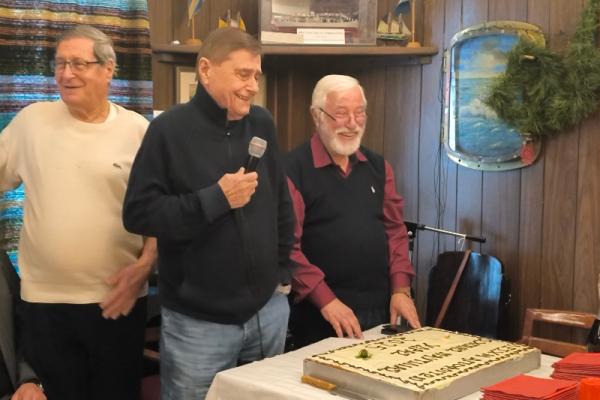 Σε όμορφο κλίμα η γιορτή κοπής της βασιλόπιτας της Λέσχης Αποφοίτων της Σχολής Ναυτιλίας