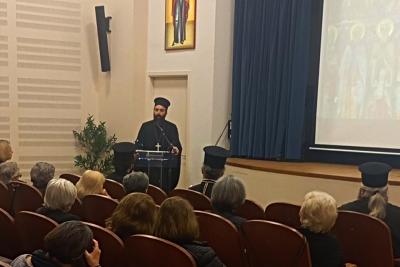 Ο Πρωτοσύγκελλος  Αρχιμ. Νεκτάριος Δαρδανός κεντρικός ομιλητής σε Ιερατική σύναξη της Ιεράς Μητροπόλεως Άρτης