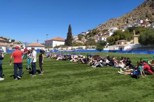 Με χαμόγελα  και αναμνηστικά μετάλλια οι «Αθλοπαιδιές Δήμου Ύδρας 2024»