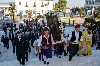 Γιορτάστηκε στον Πειραιά η μνήμη του Αγίου Κωνσταντίνου