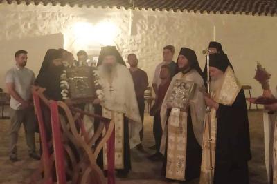 Με λαμπρότητα  γιόρτασε η ιστορική Ι. Μονή του Προφήτου Ηλιού, προεξάρχοντος του Μητροπολίτη Ύδρας κ. ΕΦΡΑΙΜ