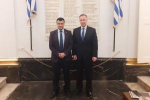 Συνάντηση Δημάρχου Ύδρας με τον Γενικό Πρόξενο της Ελλάδας στην Κωνσταντινούπολη