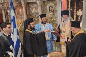 Παρουσία  του Σεβασμιότατου ποιμενάρχη κ. ΕΦΡΑΙΜ, γιορτάστηκε στην Ύδρα, η Εθνική εορτή της 28ης Οκτωβρίου, με Αρχιερατική Θ. Λειτουργία