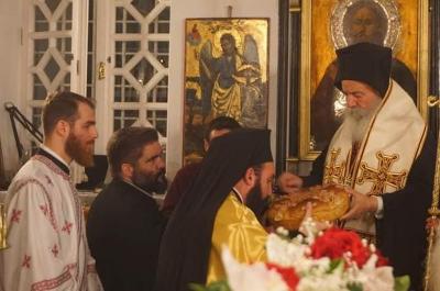 Χοροστατούντος του Μητροπολίτη ΕΦΡΑΙΜ, ο Μ. Αρχιερατικός Εσπερινός για τον εορτασμό του Αγ. Δημητρίου