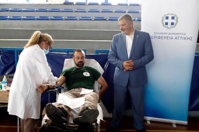 Δήλωση του Περιφερειάρχη Αττικής Γ. Πατούλη με αφορμή τη σημερινή Παγκόσμια Ημέρα Εθελοντή Αιμοδότη