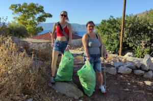 Εθελοντικός καθαρισμός  από πολίτες της Ύδρας