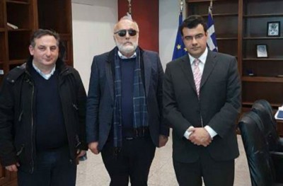 Συνάντηση με τον Υπουργό Ναυτιλίας για επίσπευση των διαδικασιών στα έργα του λιμανιού