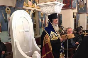 Χοροστάτησε ο Σεβασμιότατος ΕΦΡΑΙΜ στον εορτασμό των τριών Σπετσιωτών Νεομαρτύρων