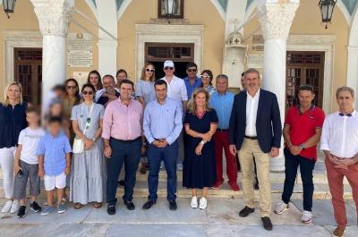 Από την επίσκεψη 25 εκπροσώπων της Ελληνικής Κοινότητας του Μονακό στην Ύδρα