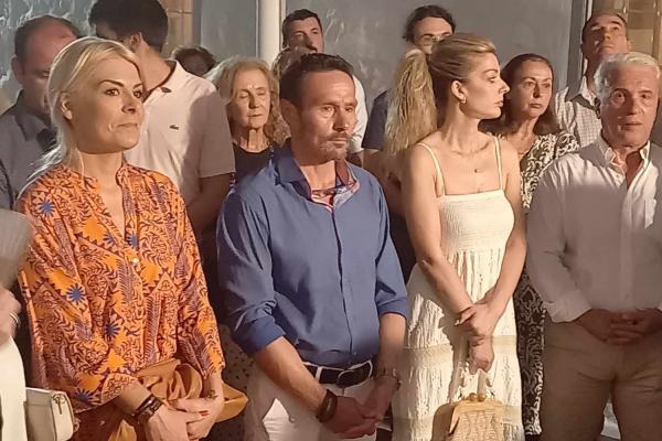 Από τον εορτασμό στην ενορία του Τιμίου Προδρόμου Καμινίων Ύδρας