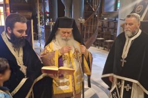 Ο Σεβασμιότατος Ποιμενάρχης μας κ. ΕΦΡΑΙΜ τέλεσε την Προηγιασμένη Θ. Λειτουργία στον Ι. Καθεδρικό Ναό Ύδρας