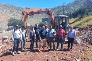 Έναρξη εργασιών  για την κατασκευή του Γηπέδου Τένις στην Ύδρα