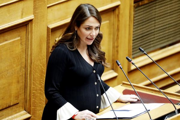 Υπουργός Κοινωνικής Συνοχής και Οικογένειας, η Δόμνα Μιχαηλίδου