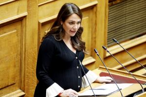 Υπουργός Κοινωνικής Συνοχής και Οικογένειας, η Δόμνα Μιχαηλίδου