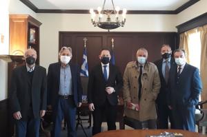 Συνάντηση της Ένωσης Δημάρχων Αττικής με τον Αναπληρωτή Υπουργό Εσωτερικών Στέλιο Πέτσα