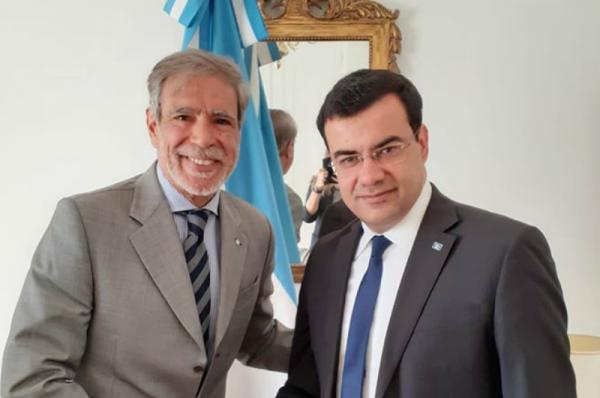 Συνάντηση Γ. Κουκουδάκη με τον Πρέσβη της Αργεντινής Juan Jose Arcuri με σκοπό τη συνδιοργάνωση εκδηλώσεων