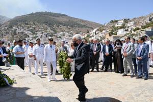 Συμμετοχή   της Λέσχης Αποφοίτων της Σχολής Ναυτιλίας Ύδρας στις εκδηλώσεις των Μιαουλείων