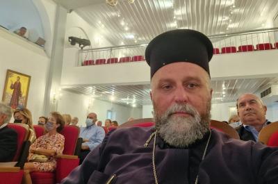 Στο 13ο Ναυτιλιακό Συνέδριο Ύδρας, τον Μητροπολίτη κ. ΕΦΡΑΙΜ εκπροσώπησε ο Γ.Α.Ε. πρωτ. π. Ακίνδυνος Δαρδανός