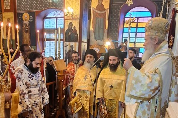 O Σεβ. ποιμενάρχης κ. ΕΦΡΑΙΜ τέλεσε την εις Διάκονον Χειροτονία του κ. Χρήστου Δαλάπα στα Μέθανα