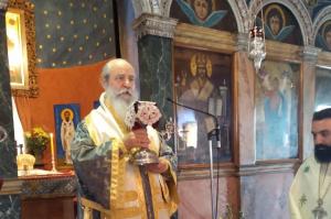 Ο Μητροπολίτης ΕΦΡΑΙΜ στις λατρευτικές εκδηλώσεις στην ενορία του Αγίου Διονυσίου Αιγίνης