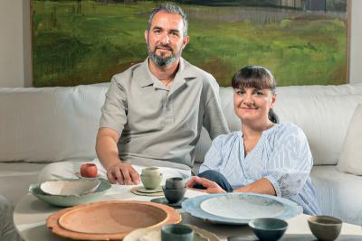 Βίκη Φιλίππου  &amp; Νίκος Ασπρούλης | Οι εικαστικοί που έδωσαν ψυχή στο τσιμέντο