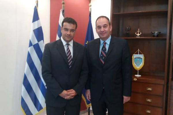 Τον Υπουργό Ναυτιλίας και Νησιωτικής Πολιτικής Ι. Πλακιωτάκη συνάντησε ο Δήμαρχος Ύδρας Γ. Κουκουδάκης