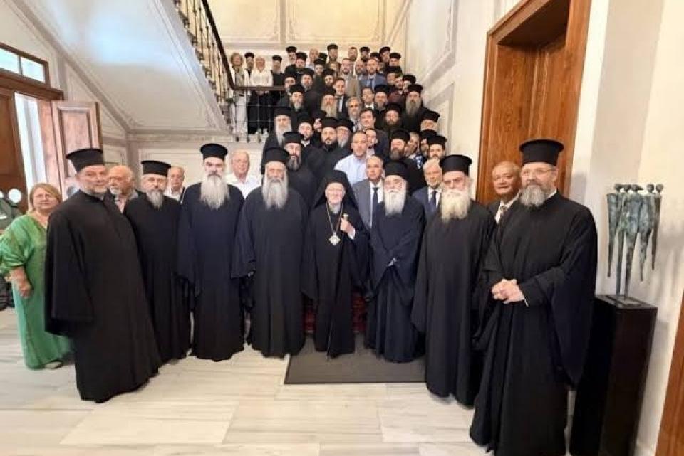 Ο Γενικός Αρχιερατικός Επίτροπος Πρωτ. Ακίνδυνος Δαρδανός στο Ε’ Πανελλήνιο Συνέδριο Προσκυνηματικών Περιηγήσεων ως εκπρόσωπος της Ι. Μητροπόλεως Ύδρας