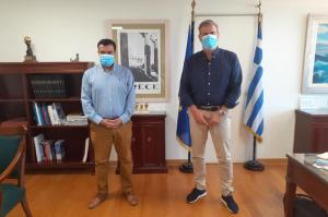 Συναντήσεις Γ. Κουκουδάκη με τους Γεν. Γραμματείς του ΥΠΕΚΑ και του Υπ. Τουρισμού