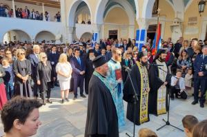 Ο Μητροπολίτης ΕΦΡΑΙΜ προέστη της Δοξολογίας στην Εθνική επέτειο και παρέστη στην επιμνημόσυνη δέηση