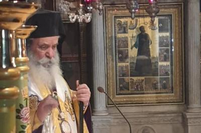 Ο Σεβασμιότατος Μητροπολίτης ΕΦΡΑΙΜ τέλεσε την πρώτη Προηγιασμένη Θ. Λειτουργία στον Ι. Καθεδρικό Ναό της Ύδρας