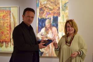 Από τα εγκαίνια του «Αναστοχασμού» του Ανδρέα Κοντέλλη στο Ι.Α.Μ.Υ.