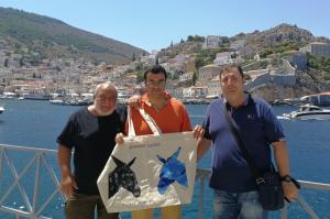 Ευχαριστίες Γιώργου Κουκουδάκη για την οικολογική τσάντα στους Οδυσσέα Χατζηβασιλείου και Αλέξη Βερούκα