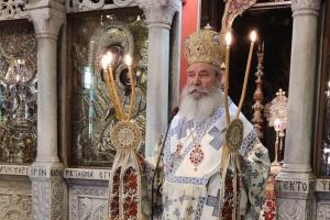 Τo πρόγραμμα  του Ποιμενάρχη Ύδρας κ. ΕΦΡΑΙΜ το τριήμερο της Αγίας Πεντηκοστής