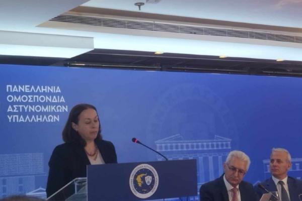 Η Χριστίνα Ζαραφωνίτου ομιλήτρια στην ημερίδα της ΠΟΑΣΥ, «Ασφαλής πρωτεύουσα, οδηγός για ασφαλή Ελλάδα»