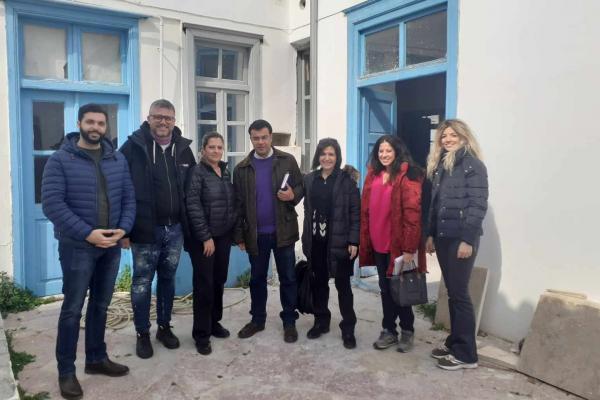 Επιθεώρηση   των δημοτικών έργων από τον Δήμαρχο, τους αντιδημάρχους και κλιμάκιο των Τεχνικών Υπηρεσιών