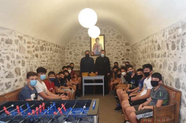 Με επιτυχία  η τελευταία για φέτος σύναξη των αγοριών Γυμνασίου και Λυκείου Ύδρας