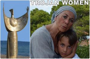 Μια παράσταση βασισμένη στις "ΤΡΩΑΔΕΣ" του Ευριπίδη στο θέατρο του Βλυχού