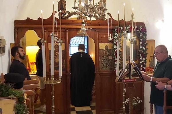 Πρόγραμμα εορτασμού  στο Ιερό παρεκκλήσιο του Αγίου Μεγαλομάρτυρα Ευσταθίου